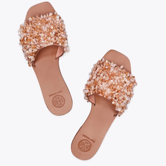 Tory Burch Shoes - (6.5) LOGAN FLAT SLIDE